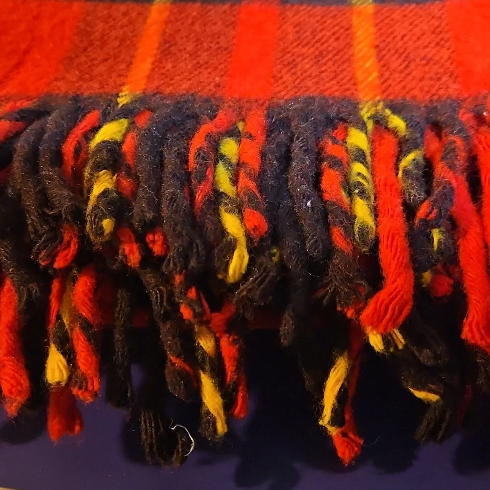 Vintage Plaid Stadium Blanket